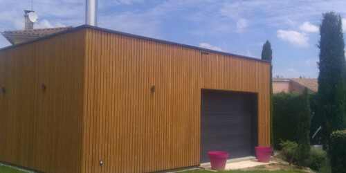 Charpente des Monts - Bardage