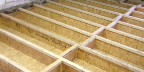 Charpente des Monts - Solivage