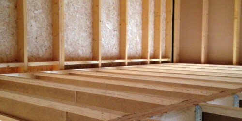 Charpente des Monts - Solivage