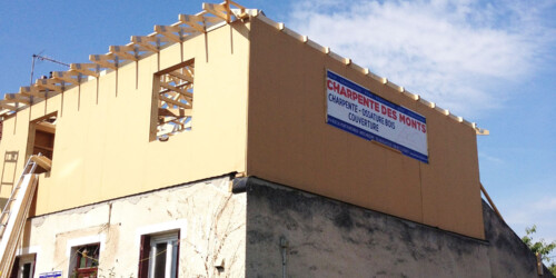 Charpente des Monts - Surélévation